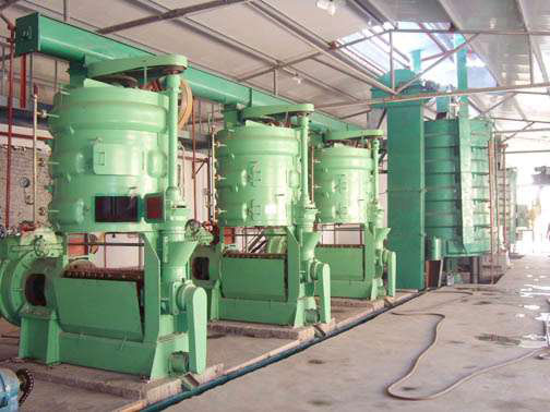 Oil extraction by pressing