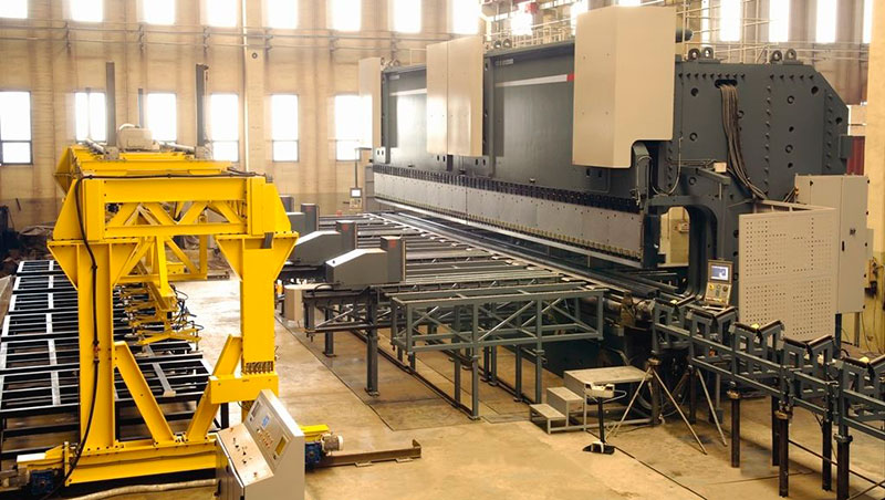 Large press equipment