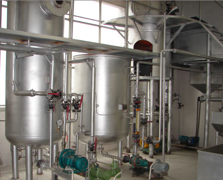 Oil refining process of deodorization pr