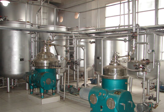 Degumming process