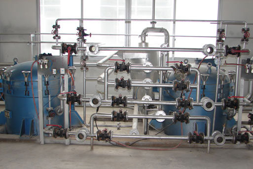 Refining process of decoloring process